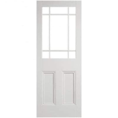 Downham White Primed 9 Unglazed Panels Interior Door - All Sizes