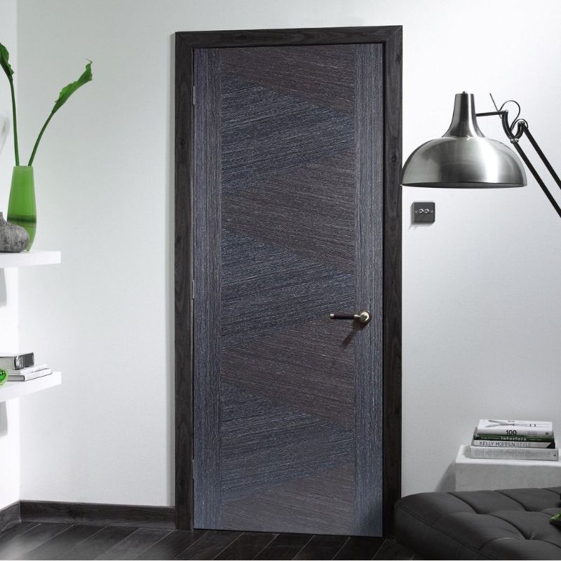 LPD Zeus Ash Grey Solid Internal Fire Door-78in x 27in x 44mm (1981 x 686mm)