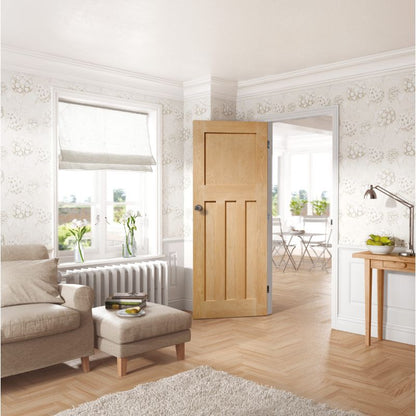 Image for XL Joinery DX Internal Oak Door 1981 x 686 x 35mm (27")