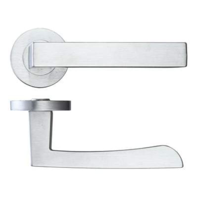 LPD Fornax Satin Chrome Handle Hardware Privacy Pack