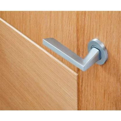 LPD Lyra Satin Chrome Handle Hardware Privacy Pack