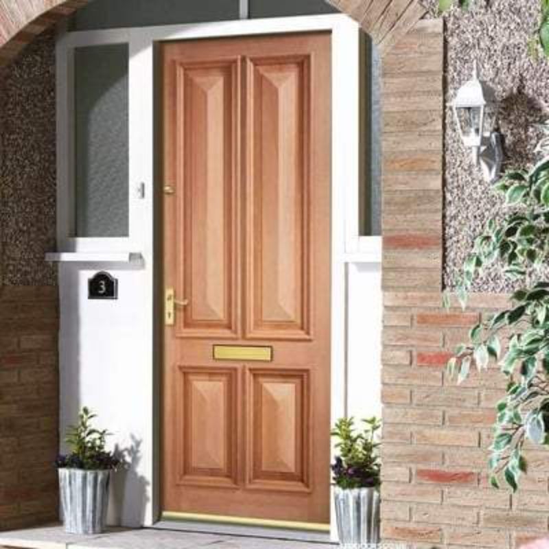 LPD Islington Hardwood M&T External Door - 1981mm x 762mm