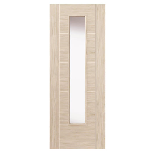 Image for JB Kind Ivory Glazed Laminate Internal Door