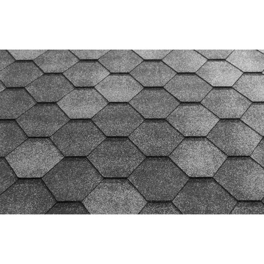 Katepal Jazzy Hexagonal Bitumen Roof Shingles (3m2 Pack) - All Colours