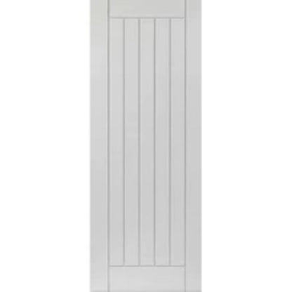 JB Kind Savoy White Primed Internal Fire Door FD30 - 1981mm x 686mm 