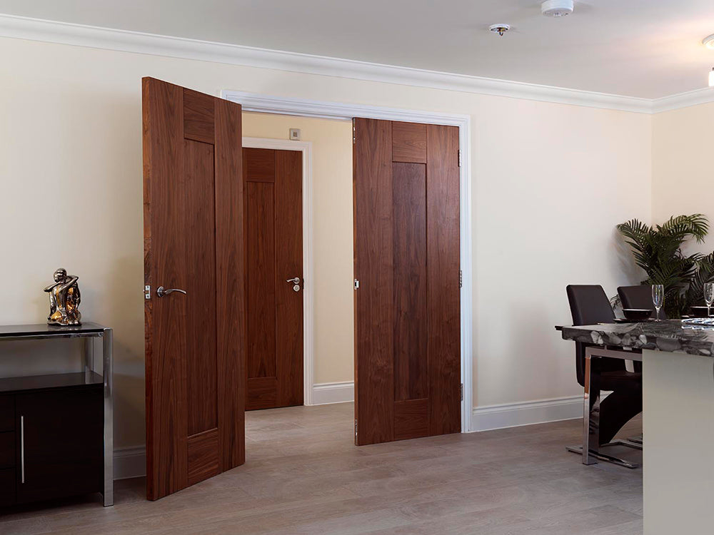 Image for JB Kind Axis Walnut Pre-Finished Internal Door