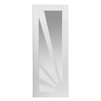 Image for JB Kind White Primed Aurora Glazed Door