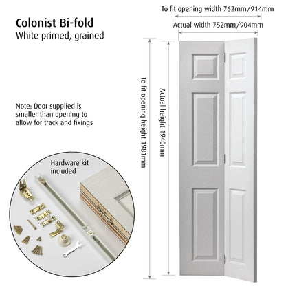 JB Kind Colonist Bi-Fold Internal Door