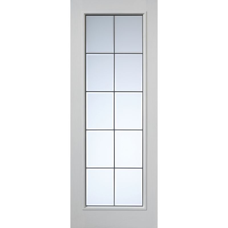 JB Kind White Moulded Panel Decima Internal Door 1981 X 686 X 35mm