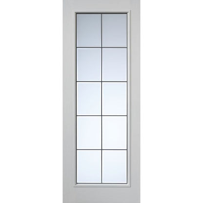 JB Kind White Moulded Panel Decima Internal Door 1981 X 686 X 35mm