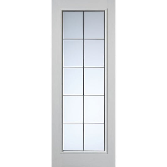 JB Kind White Moulded Panel Decima Internal Door 1981 X 686 X 35mm