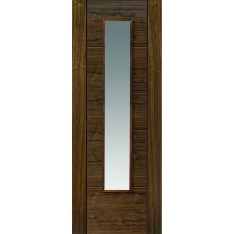 JB Kind Emral Walnut Pre-finished Internal Door (1981 x 762 x 35mm)