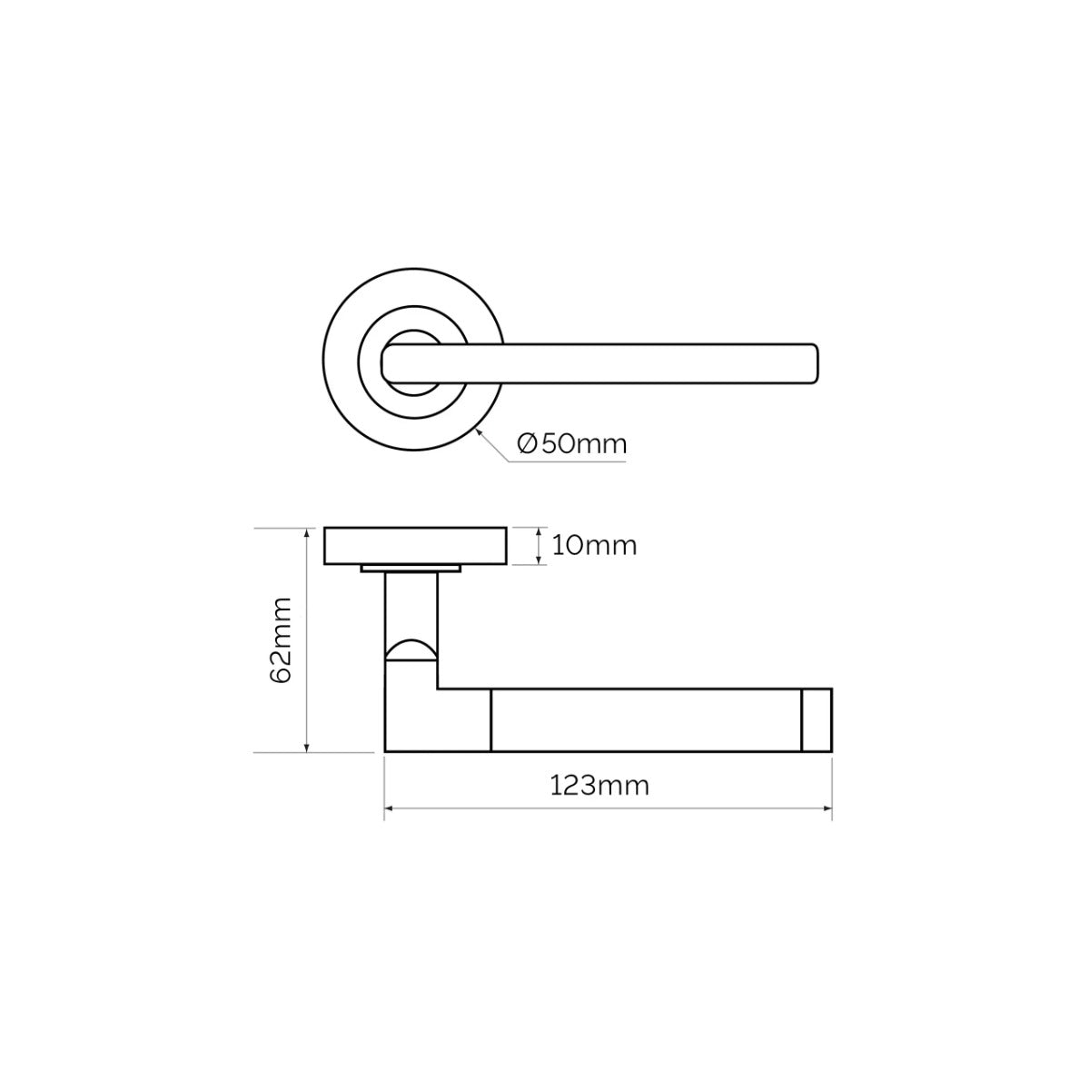 JB Kind Seattle Polished Satin Stainless Steel Latch Pack