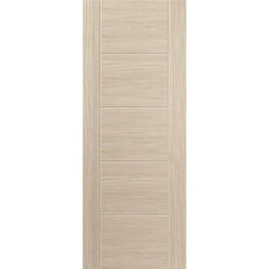 JB Kind Tigris Ivory Laminate Internal Fire Door FD30 - 1981mm x 610mm 