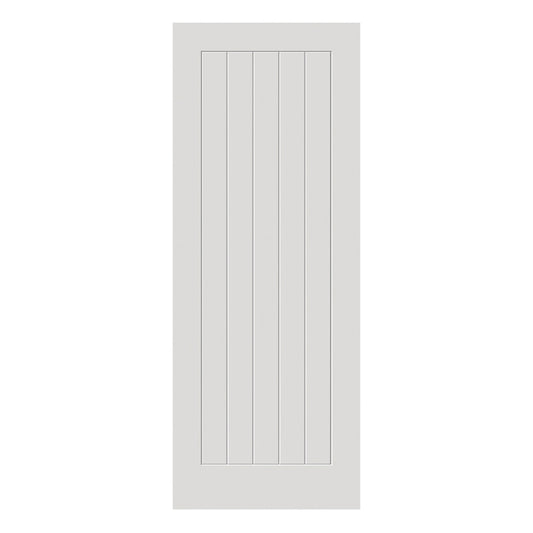 JB Kind Thames White Primed 5 Panel Internal Door - All Sizes