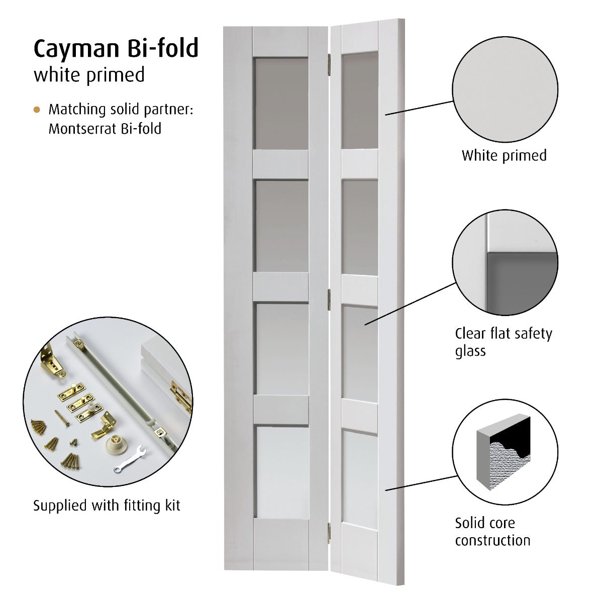 JB Kind Cayman Glazed Bi Fold Door