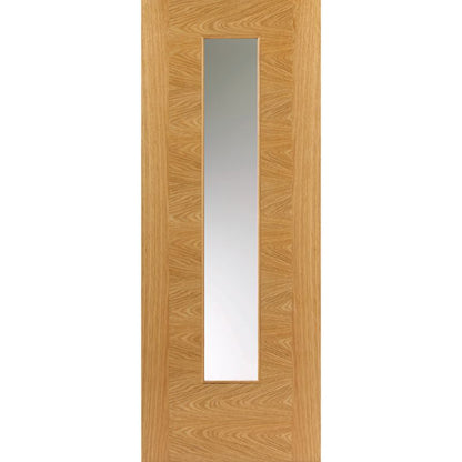 JB Kind Oak Ostria Glazed Pre-Finished Internal Door 1981 X 686 X 35mm