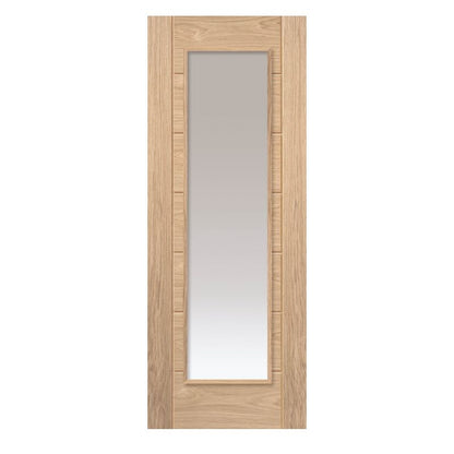 JB Kind Palomino Oak Glazed Internal Door 1981 x 686 x 35mm