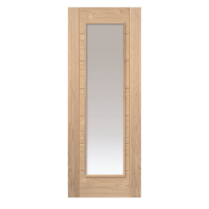 JB Kind Palomino Oak Glazed Internal Door