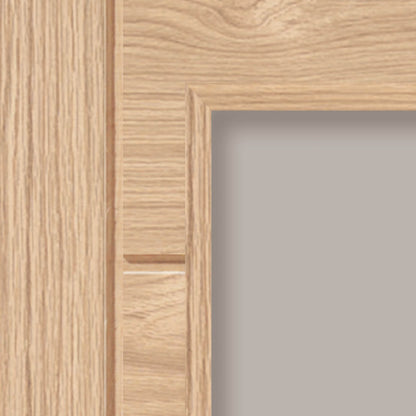 JB Kind Palomino Oak Glazed Internal Door