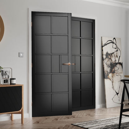 JB Kind Plaza Black Internal Door