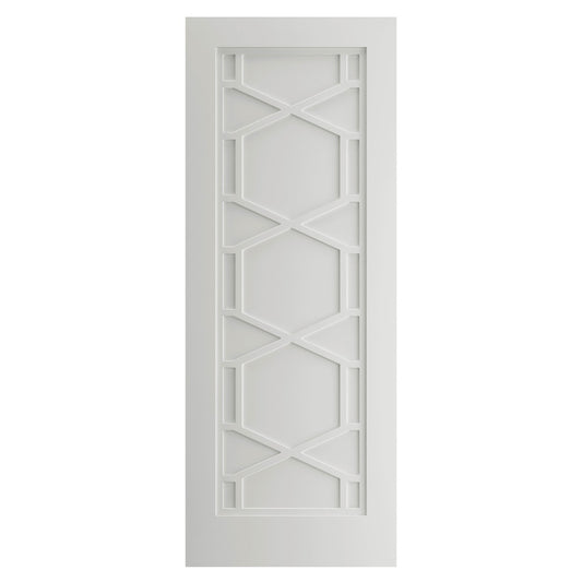 JB Kind Quartz White Internal Door  - 1981 x 686 x 35mm (78in x 27in)