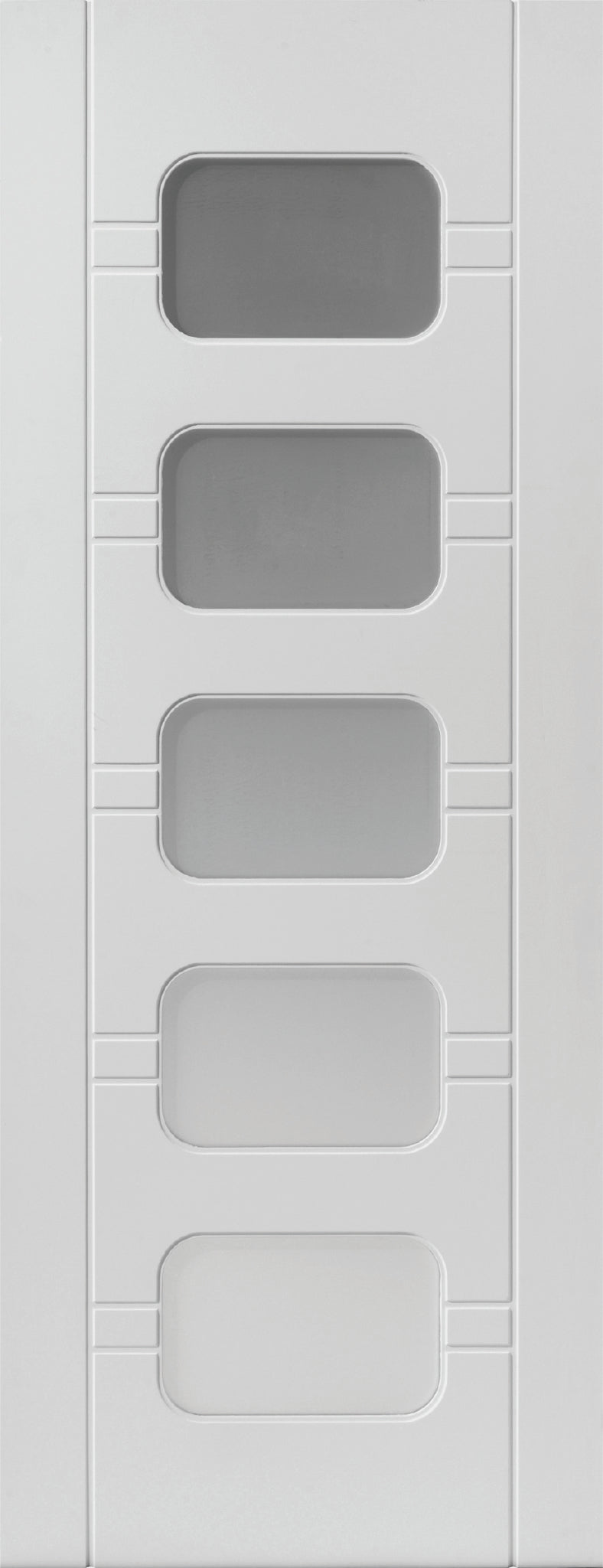 Image for JB Kind White Primed Regent Glazed Internal Door - 1981 X 686 X 35mm