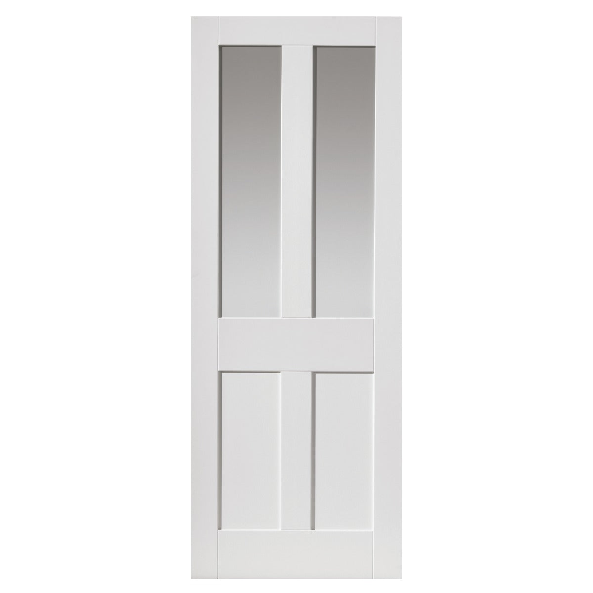 JB Kind Rushmore Internal Glazed White Primed Door