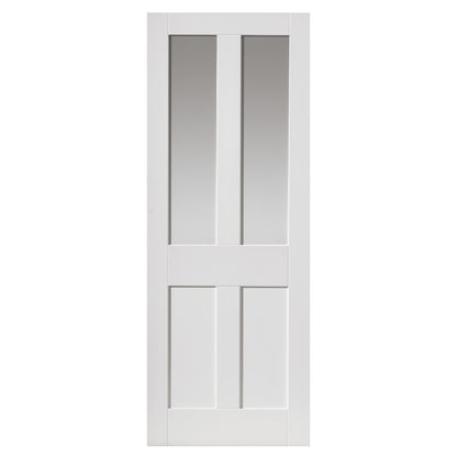 JB Kind Rushmore Internal Glazed White Primed Door