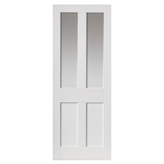 JB Kind Rushmore Internal Glazed White Primed Door