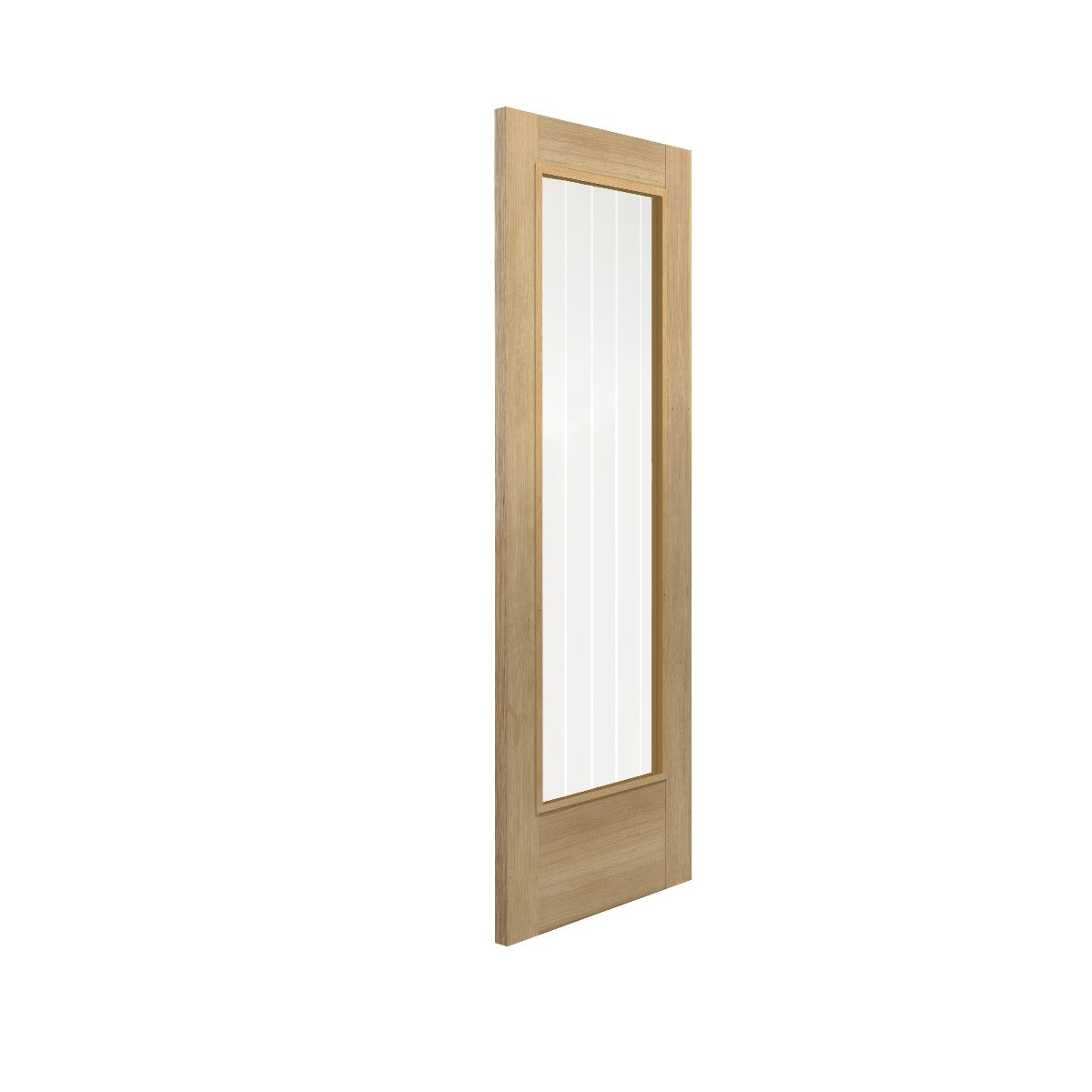 JB Kind Oak Cottage Thames 1 Light Glazed Internal Fire Door