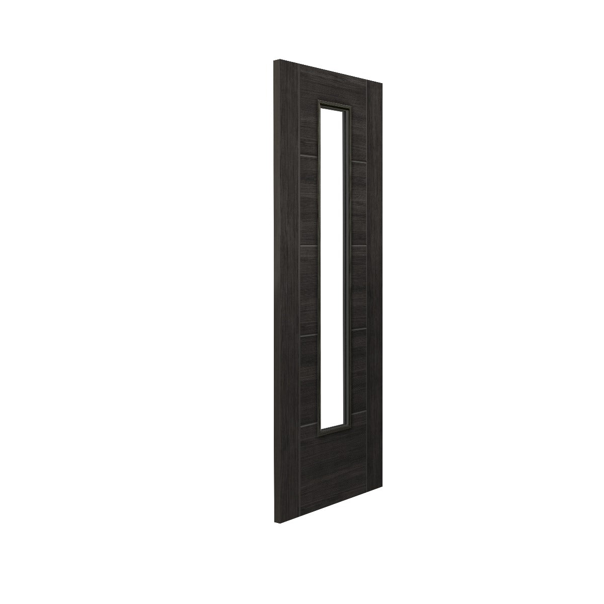 JB Kind Dark Grey Tigris Cinza Laminate Internal Glazed Door