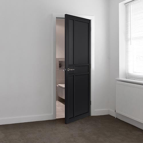 JB Kind City Black Painted Internal Door