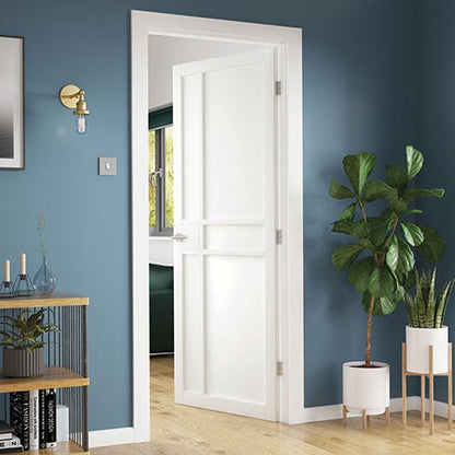 JB Kind City White Painted Internal Door