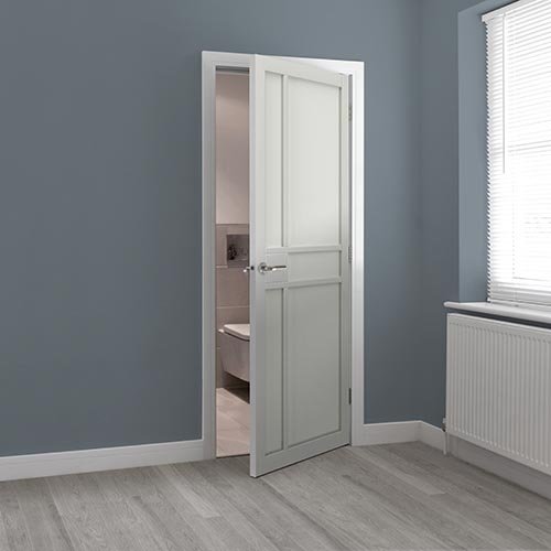 JB Kind City White Painted Internal Door