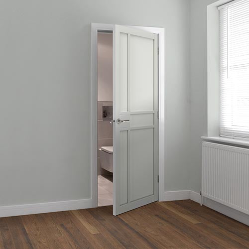 JB Kind City White Painted Internal Door