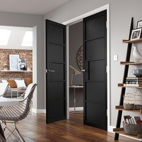 JB Kind Metro Black Painted Internal Door