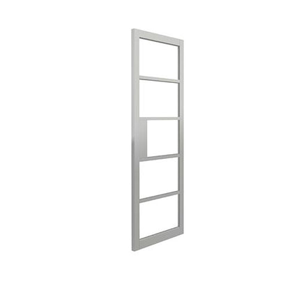 JB Kind Metro White Painted Clear Glazed Internal Door