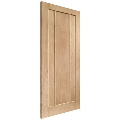 Image for XL Joinery Worcester 3 Panel Internal Oak Door 2040 x 726 x 40mm