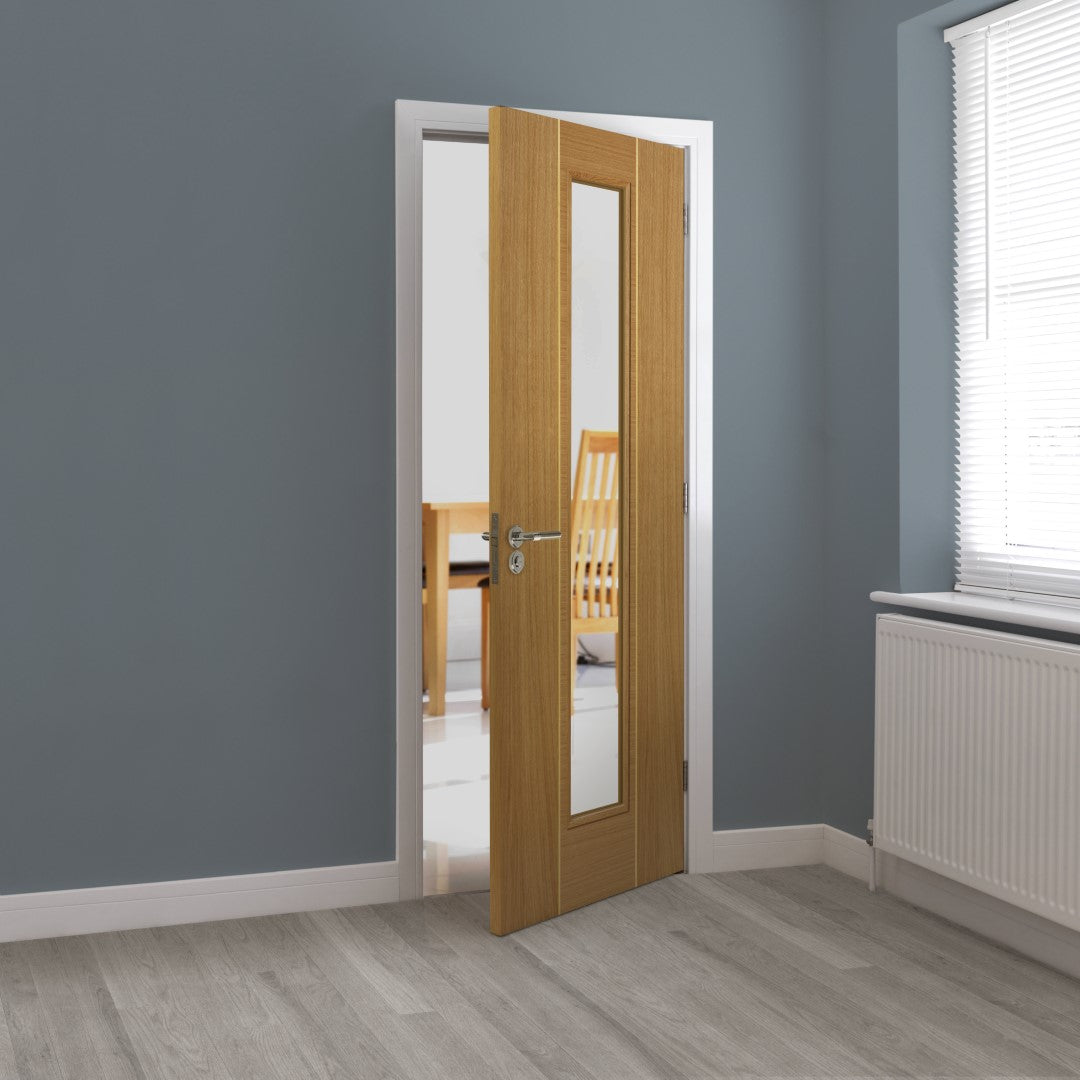 Image for JB Kind Oak Juno Pre-Finished Internal Door