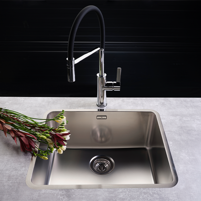 Reginox Kansas 40x40 Integrated Stainless Steel Kitchen Sink