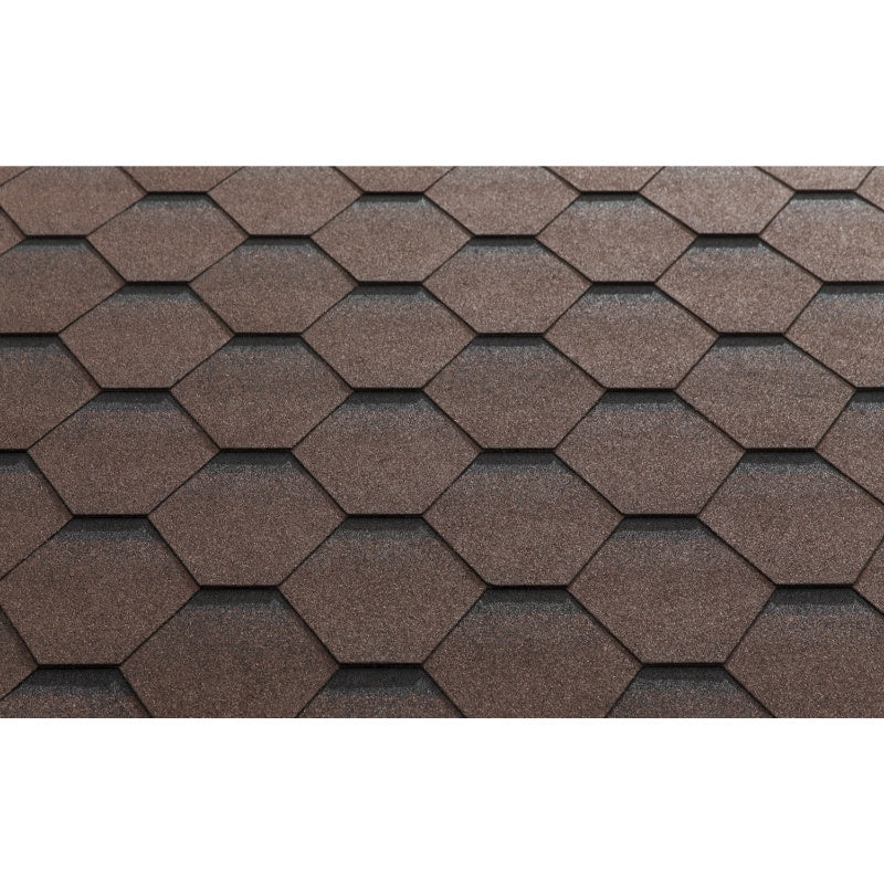 Katepal Katrilli Hexagonal Bitumen Roof Shingles (3m2 Pack) - All Colours