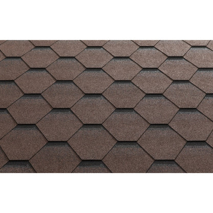 Katepal Katrilli Hexagonal Bitumen Roof Shingles (3m2 Pack) - All Colours