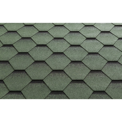 Katepal Katrilli Hexagonal Bitumen Roof Shingles (3m2 Pack) - All Colours