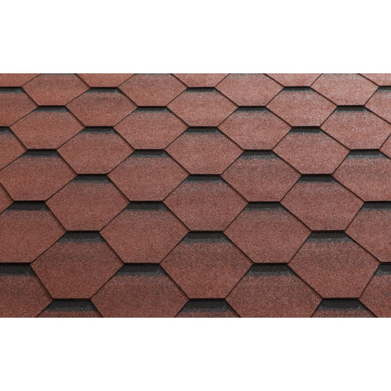 Katepal Katrilli Hexagonal Bitumen Roof Shingles (3m2 Pack) - All Colours