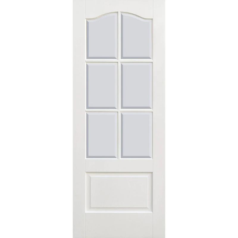 LPD Kent White Composite Glazed Internal Door 78in x 27in x 35mm (1981 x 686mm)