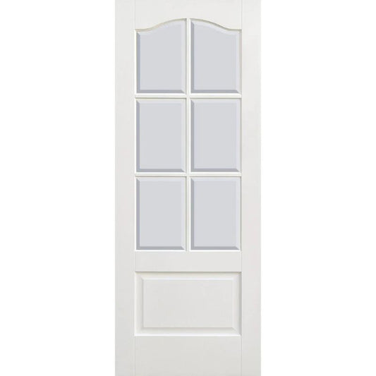 LPD Kent White Composite Glazed Internal Door 78in x 27in x 35mm (1981 x 686mm)