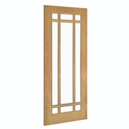 Image for Deanta Kerry Glazed Interior Oak Door -