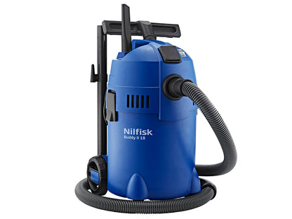 Kew Nilfisk Alto Buddy II Wet & Dry Vacuum With Power Tool Take Off 18 Litre 1200W 240V