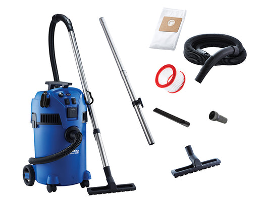 Kew Nilfisk Alto Multi ll 30T Wet & Dry Vacuum With Power Tool Take Off 1400W 240V